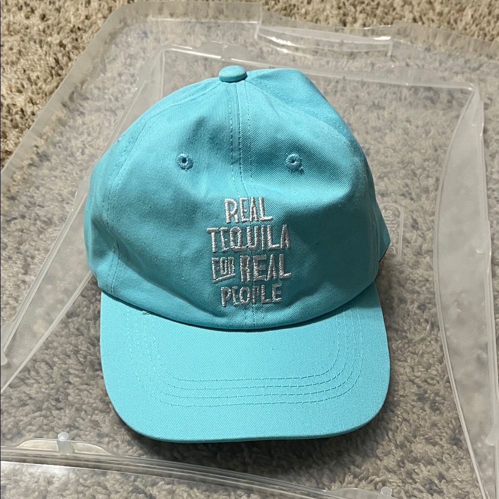 Cazadores Tequila Teal Blue Embroidered Unisex Cap